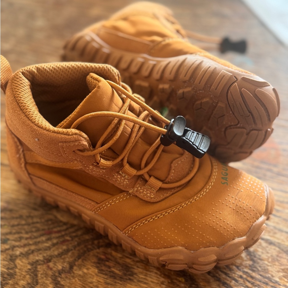 Kids Tan Winter Hiking Shoes Saguaro